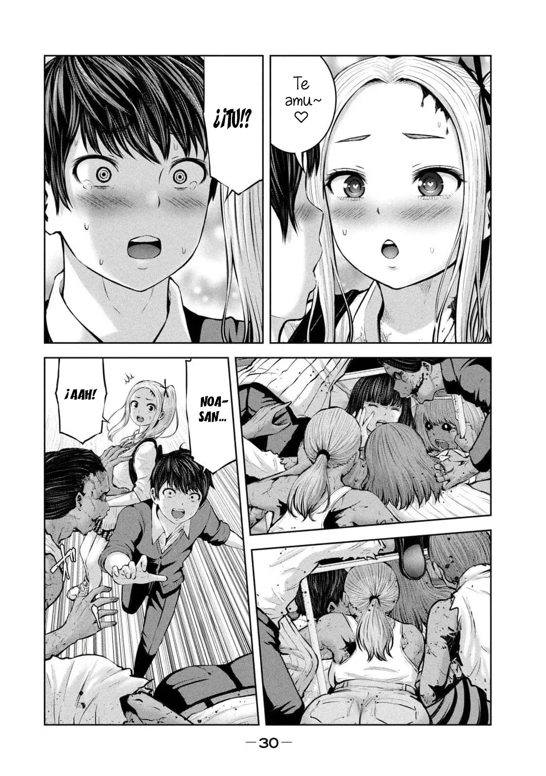 ZOMBIE SEKAI DE HAREM WO TSUKUROU Capítulo 1 - Página 32 en español