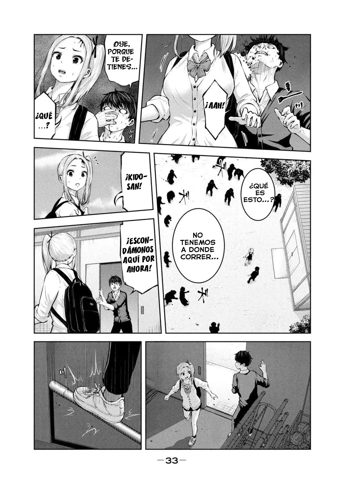 ZOMBIE SEKAI DE HAREM WO TSUKUROU Capítulo 1 - Página 35 en español