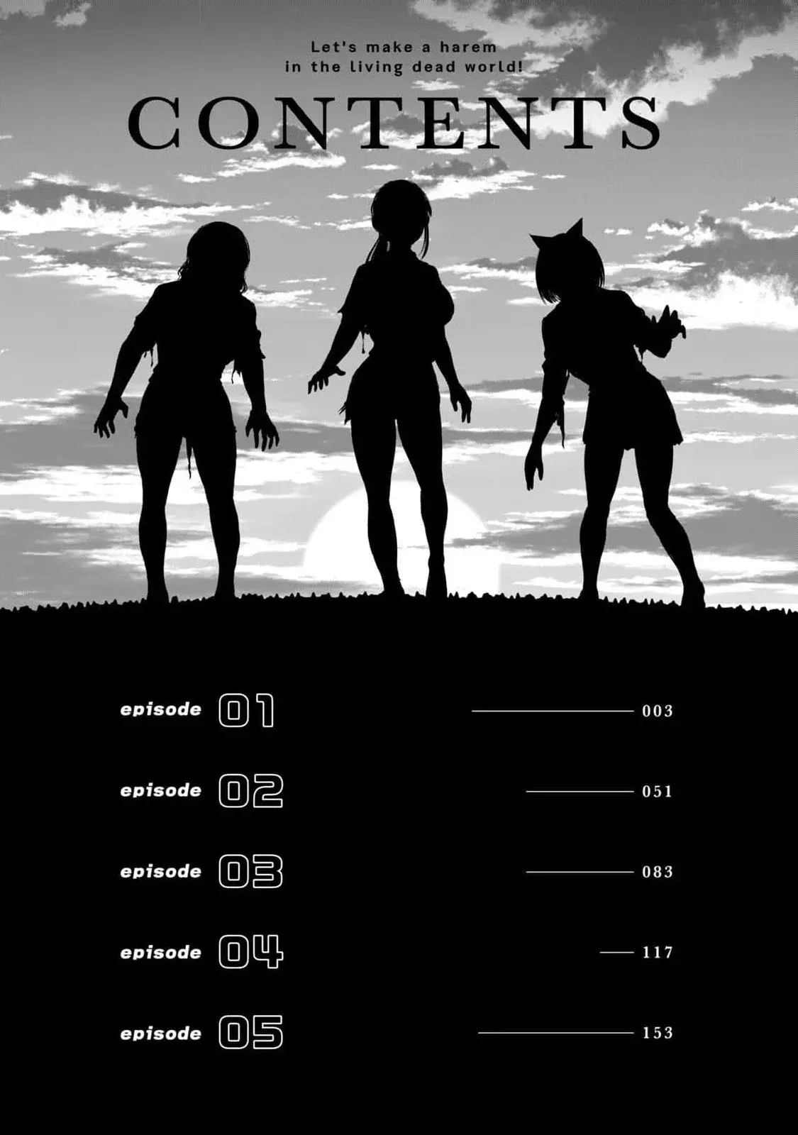 ZOMBIE SEKAI DE HAREM WO TSUKUROU Capítulo 1 - Página 4 en español