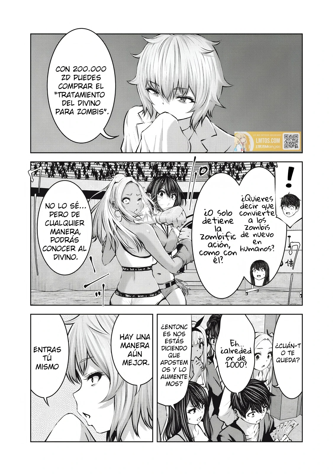 ZOMBIE SEKAI DE HAREM WO TSUKUROU Capítulo 19.2 - Página 3 en español