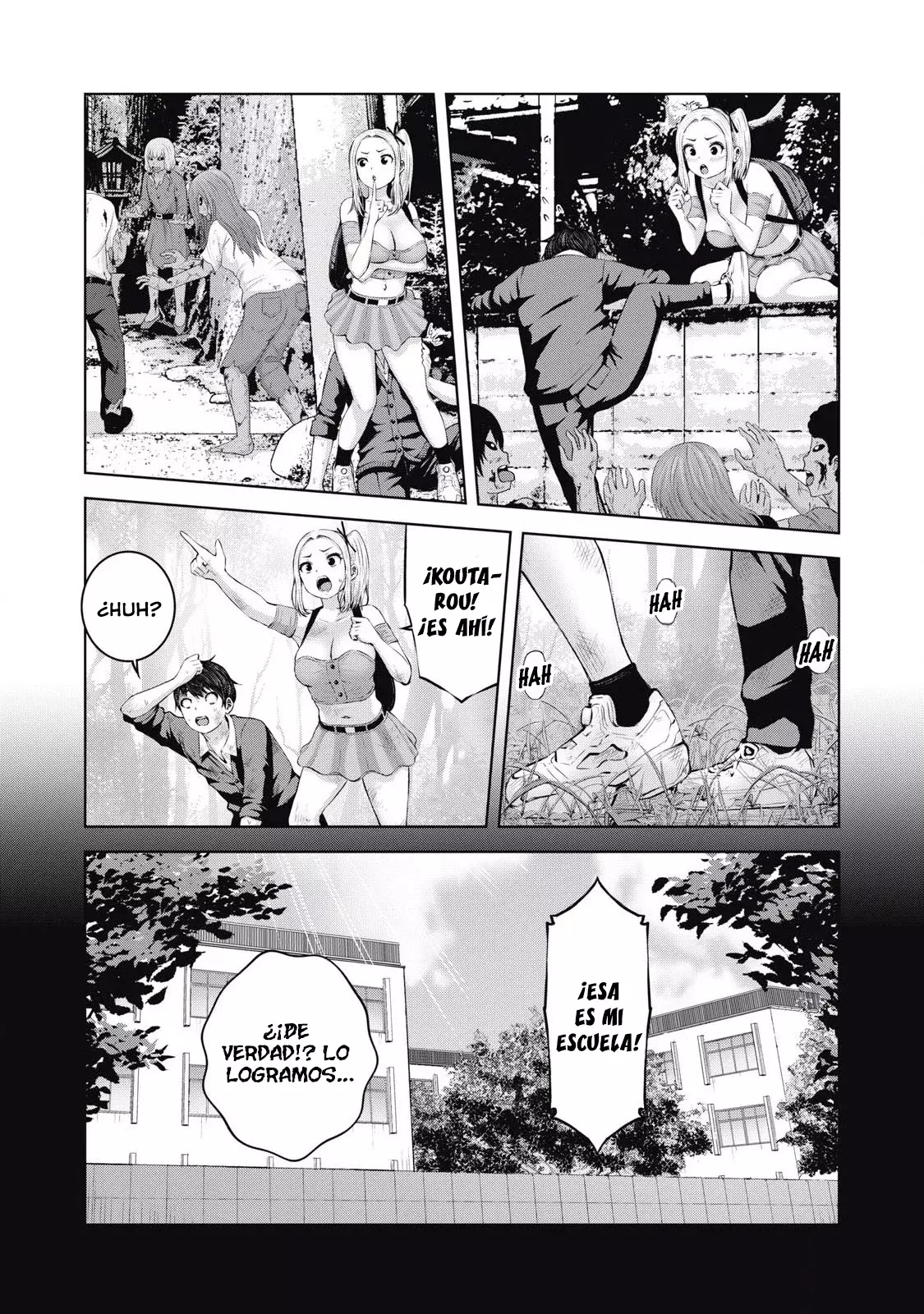 ZOMBIE SEKAI DE HAREM WO TSUKUROU Capítulo 2 - Página 28 en español
