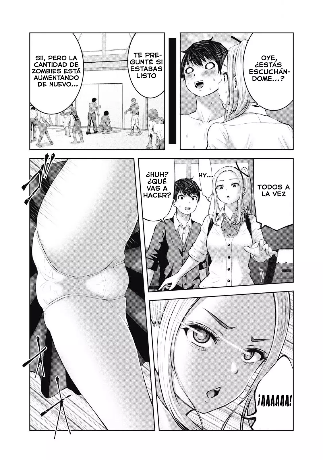 ZOMBIE SEKAI DE HAREM WO TSUKUROU Capítulo 2 - Página 8 en español