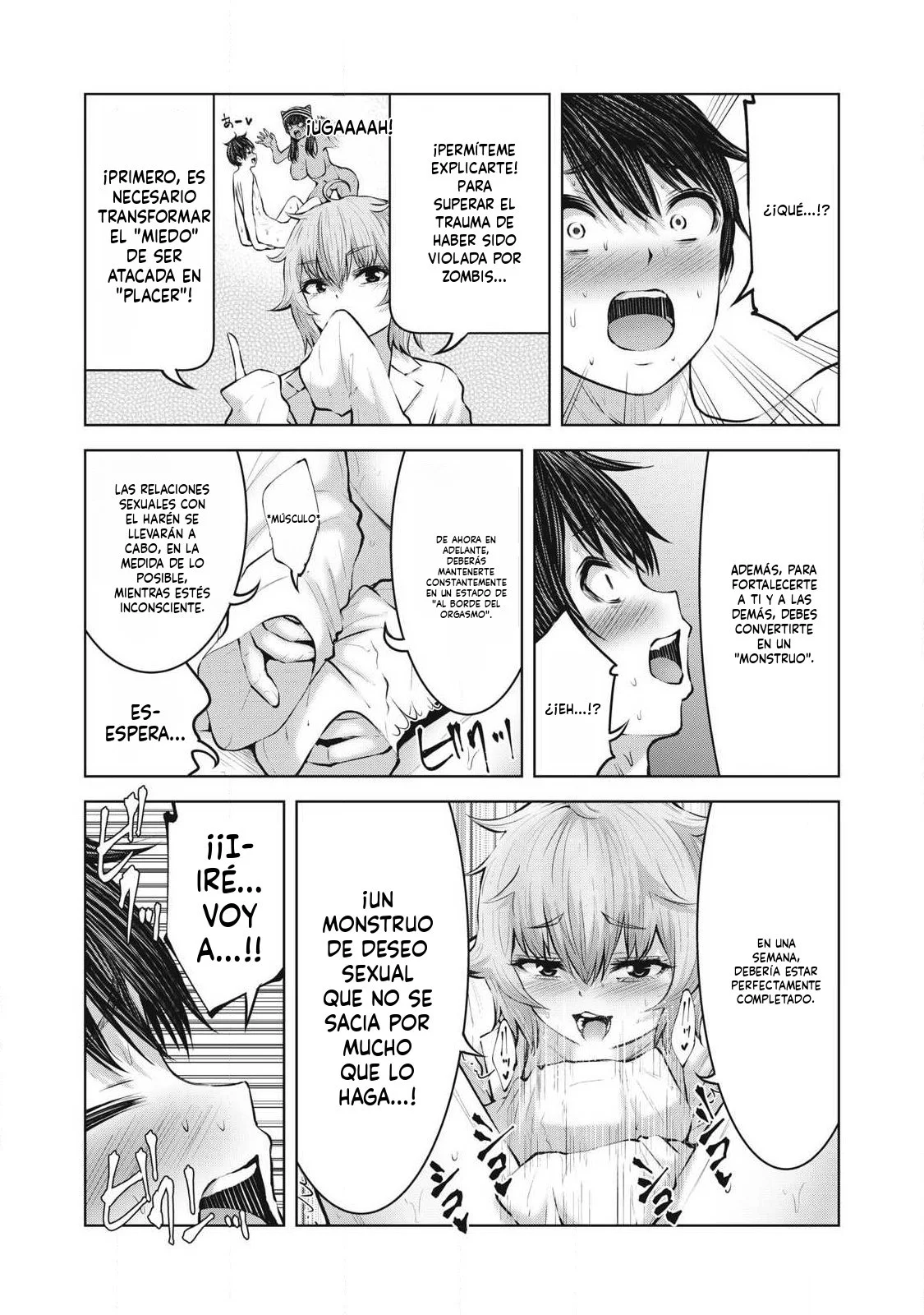 ZOMBIE SEKAI DE HAREM WO TSUKUROU Capítulo 24.2 - Página 5 en español
