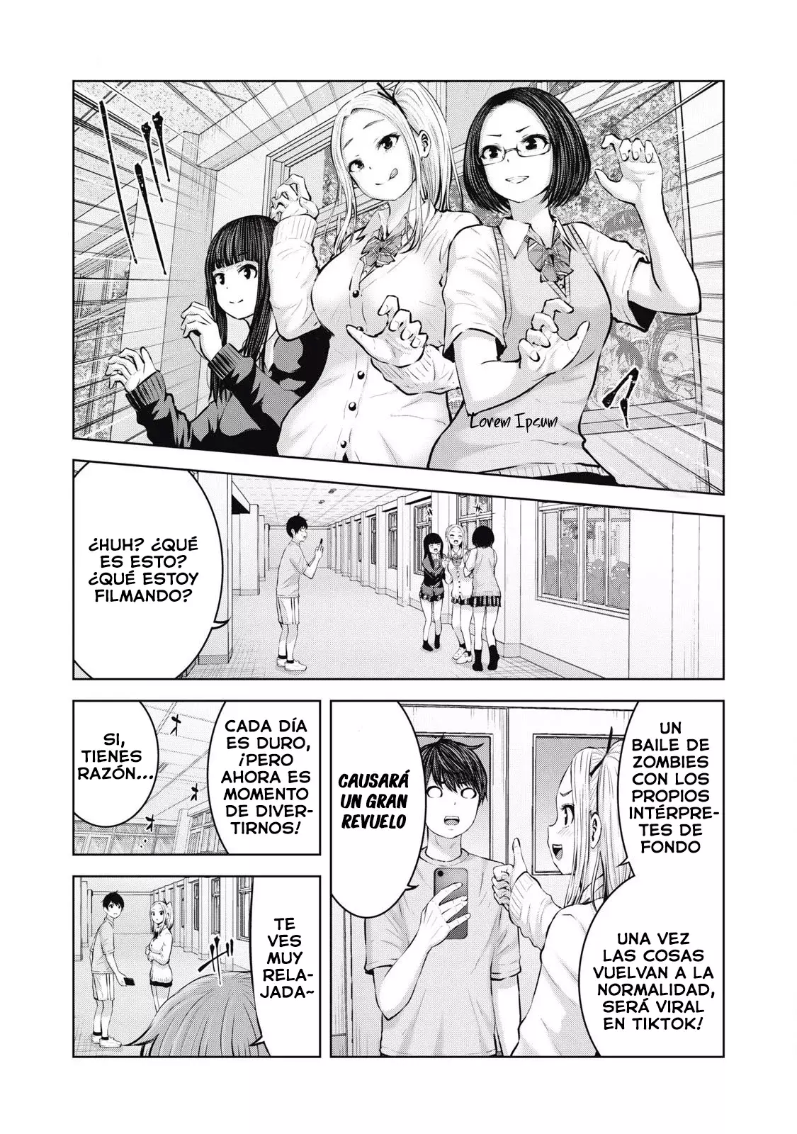ZOMBIE SEKAI DE HAREM WO TSUKUROU Capítulo 3 - Página 18 en español