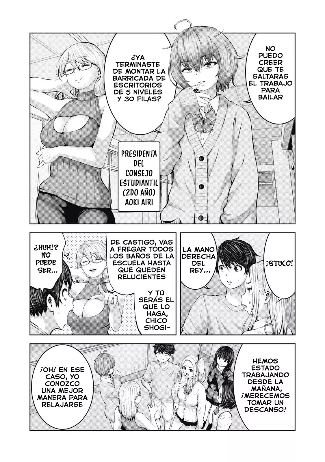 ZOMBIE SEKAI DE HAREM WO TSUKUROU Capítulo 3 - Página 19 en español