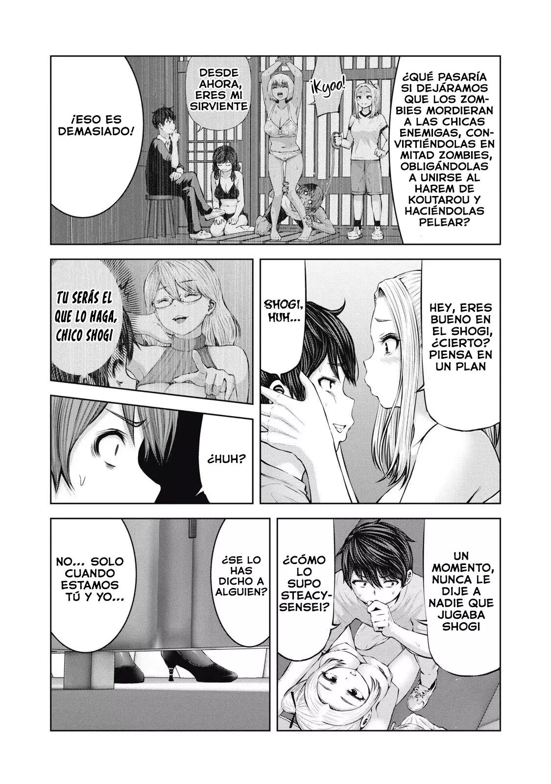 ZOMBIE SEKAI DE HAREM WO TSUKUROU Capítulo 3 - Página 30 en español