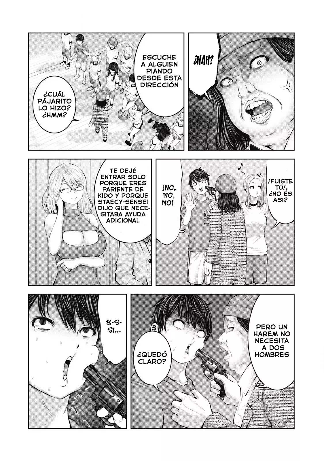 ZOMBIE SEKAI DE HAREM WO TSUKUROU Capítulo 3 - Página 8 en español