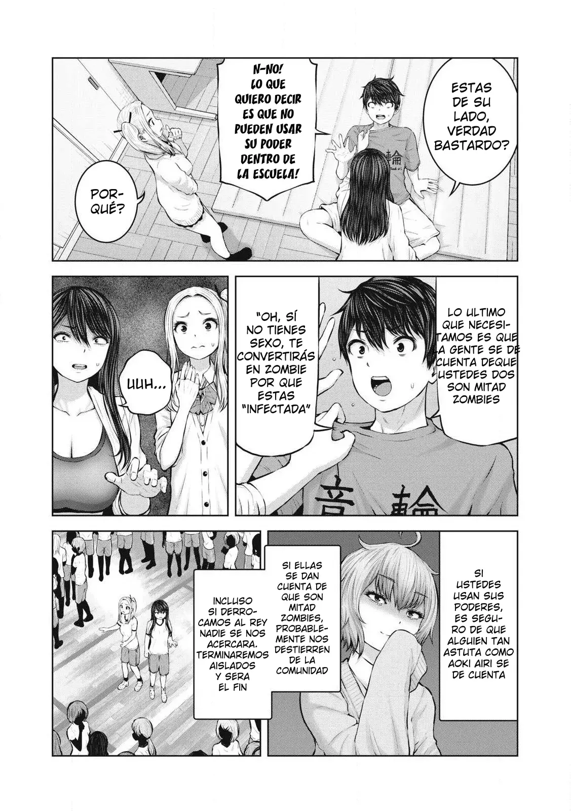 ZOMBIE SEKAI DE HAREM WO TSUKUROU Capítulo 5 - Página 23 en español