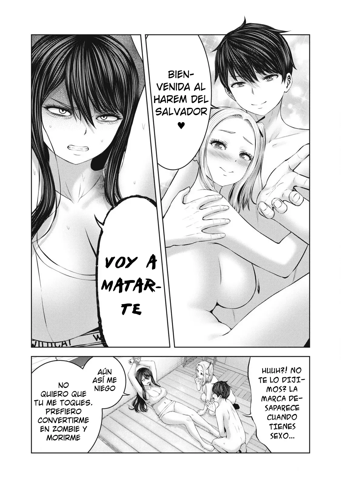 ZOMBIE SEKAI DE HAREM WO TSUKUROU Capítulo 5 - Página 8 en español