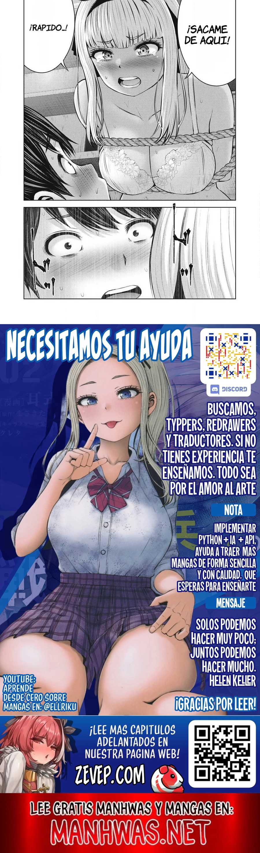 ZOMBIE SEKAI DE HAREM WO TSUKUROU Capítulo 7.2 - Página 4 en español