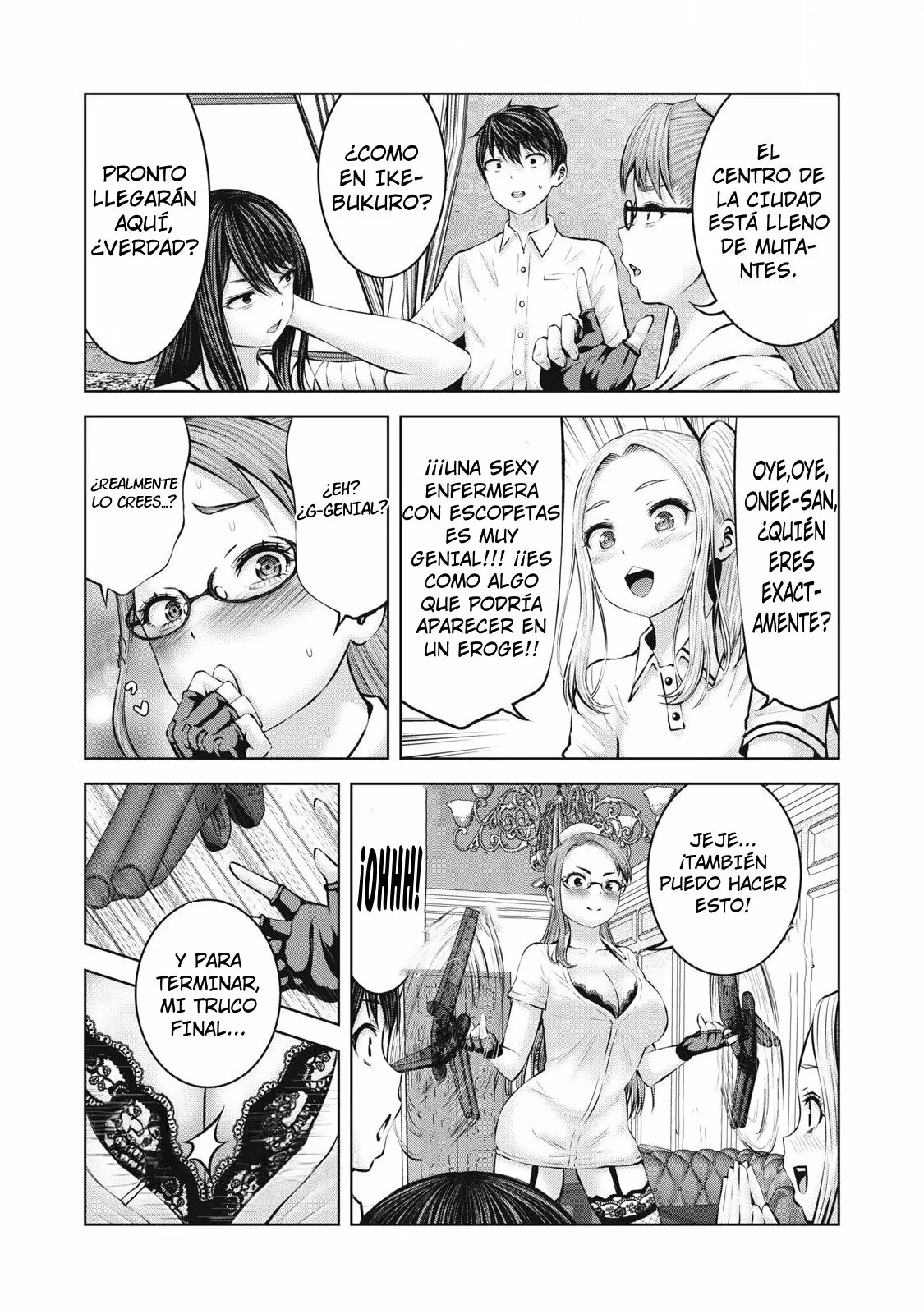 ZOMBIE SEKAI DE HAREM WO TSUKUROU Capítulo 7 - Página 16 en español