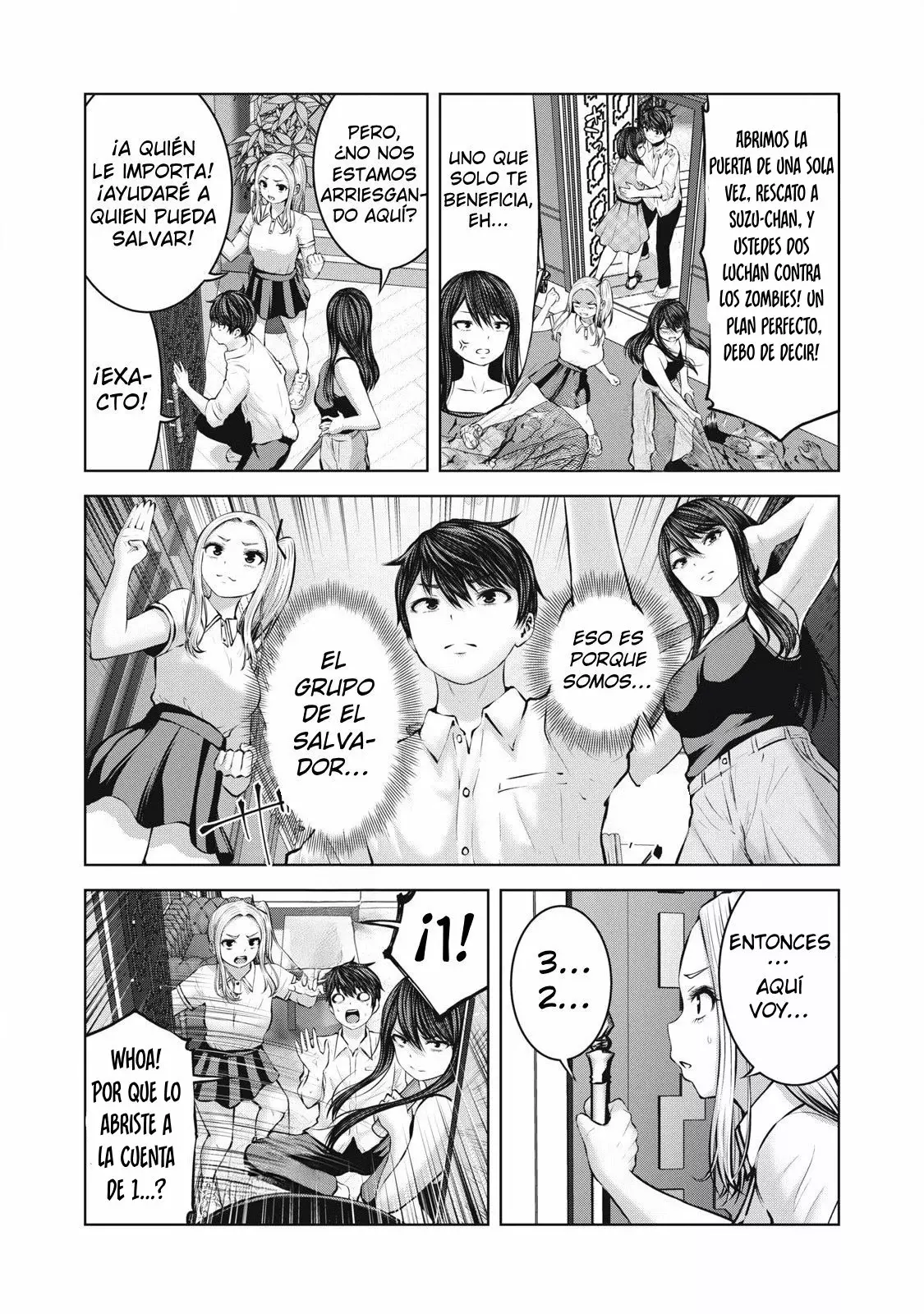 ZOMBIE SEKAI DE HAREM WO TSUKUROU Capítulo 7 - Página 6 en español