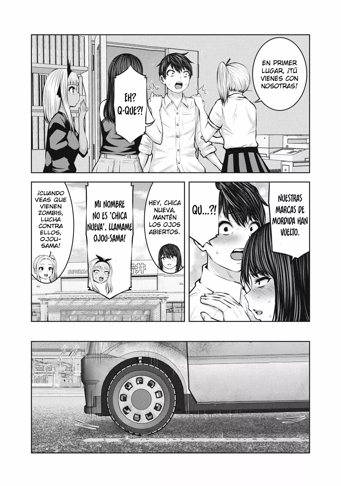 ZOMBIE SEKAI DE HAREM WO TSUKUROU Capítulo 8 - Página 35 en español