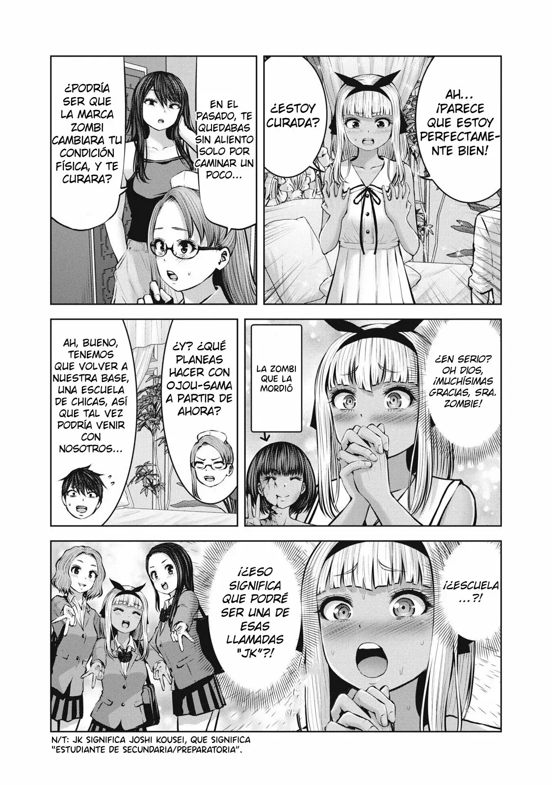 ZOMBIE SEKAI DE HAREM WO TSUKUROU Capítulo 9 - Página 11 en español