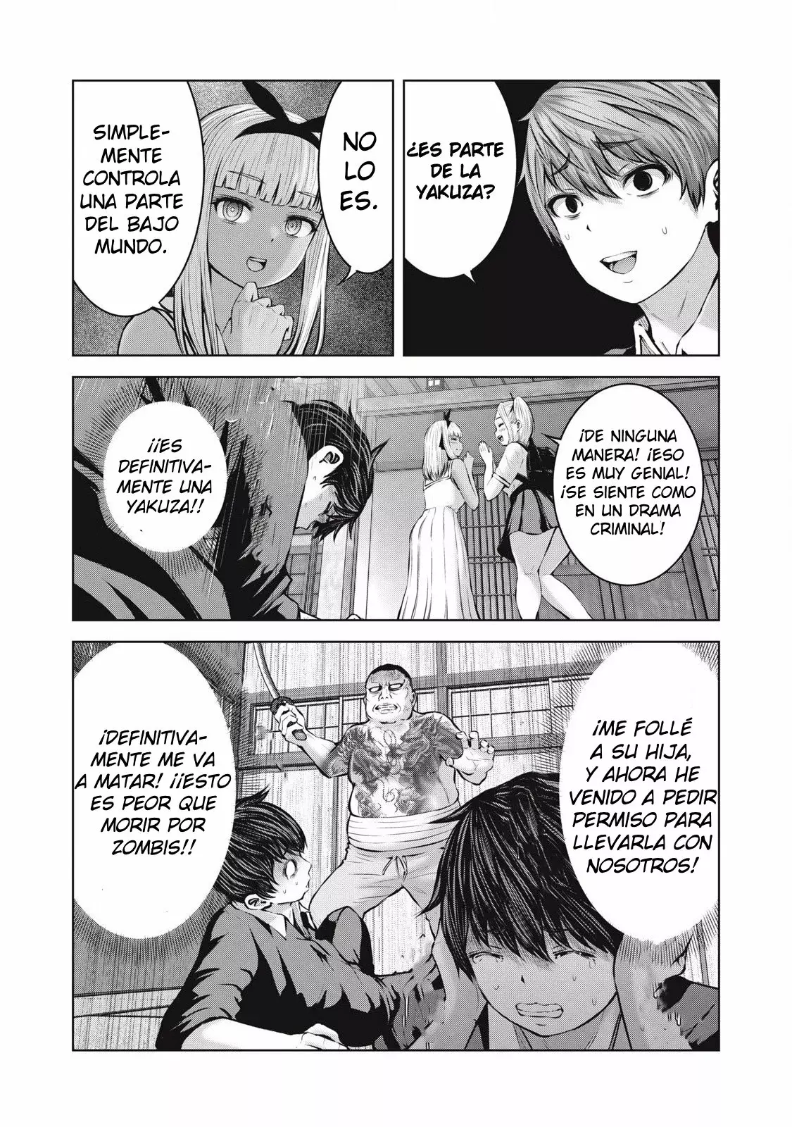 ZOMBIE SEKAI DE HAREM WO TSUKUROU Capítulo 9 - Página 16 en español