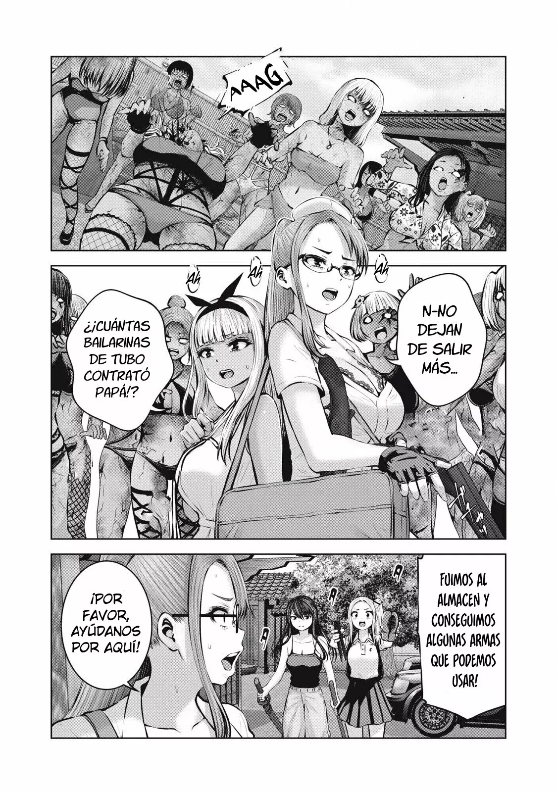 ZOMBIE SEKAI DE HAREM WO TSUKUROU Capítulo 9 - Página 25 en español