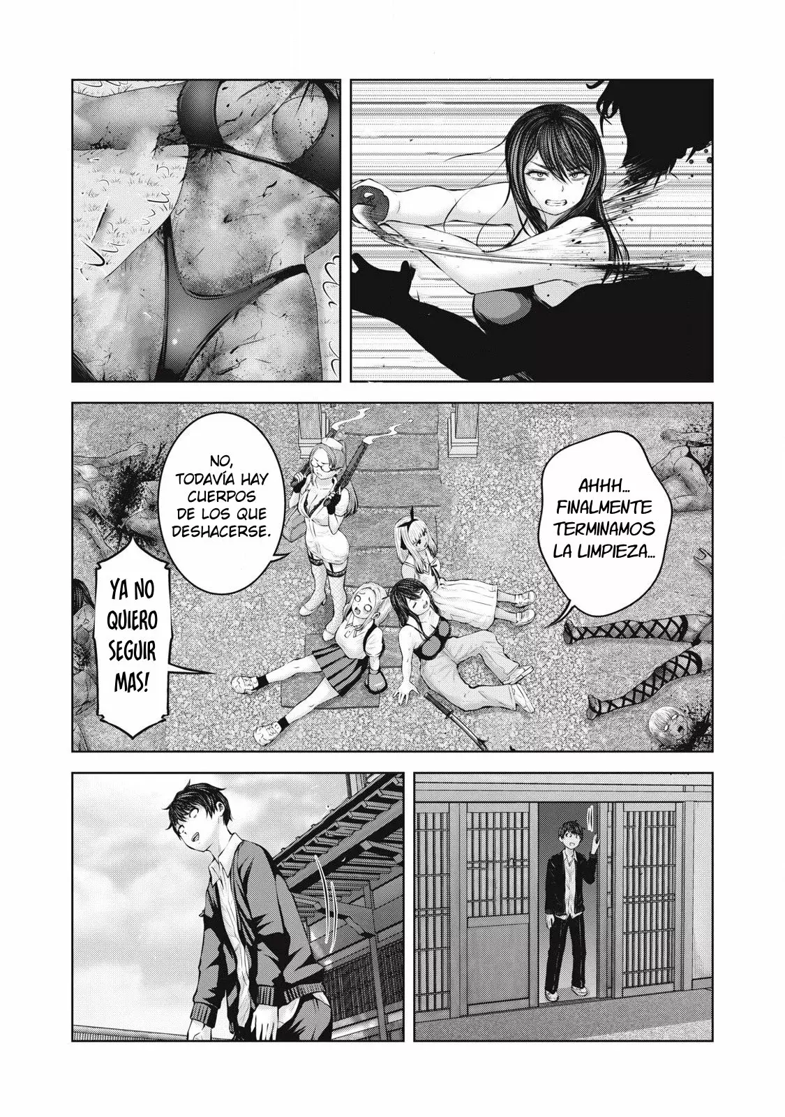 ZOMBIE SEKAI DE HAREM WO TSUKUROU Capítulo 9 - Página 33 en español