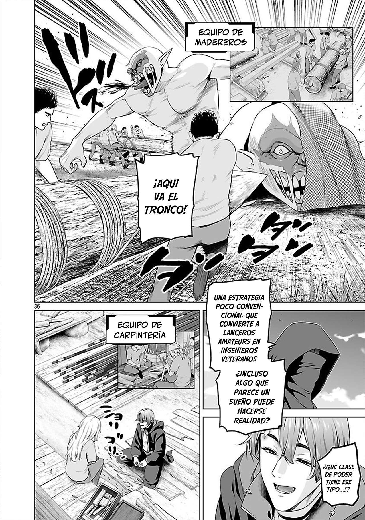 Isekai H Eiyuuden ~Bishoujo Senshi-tachi wa Saikyou Gunshi no Muchana Onegai ni Sakaraenai~ Capítulo 7 - Página 37 en español