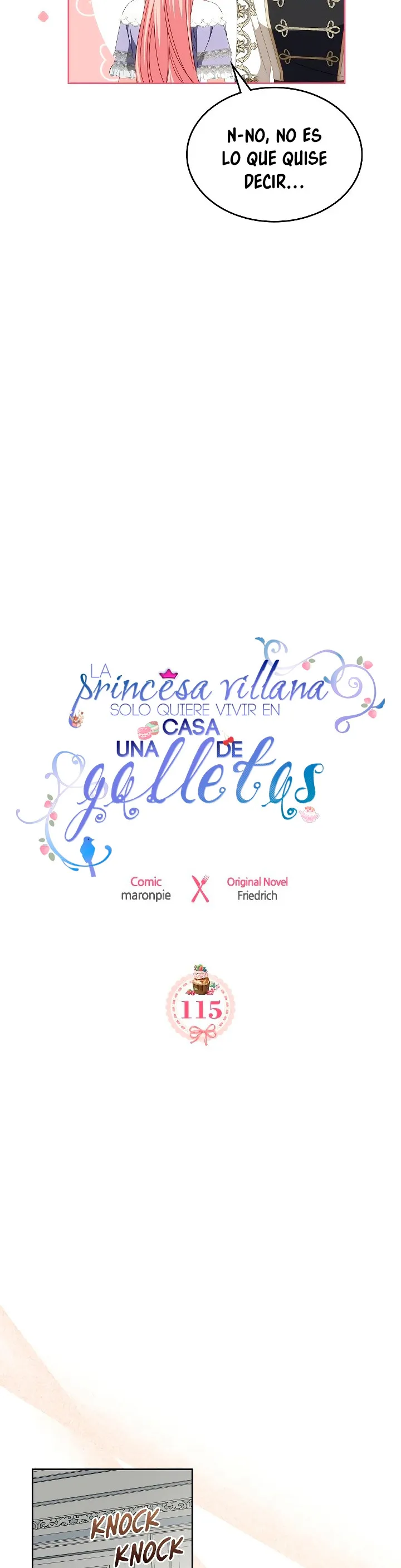 La Princesa Malvada Desea Una Casa De Jengibre Capítulo 115 - Página 5 en español