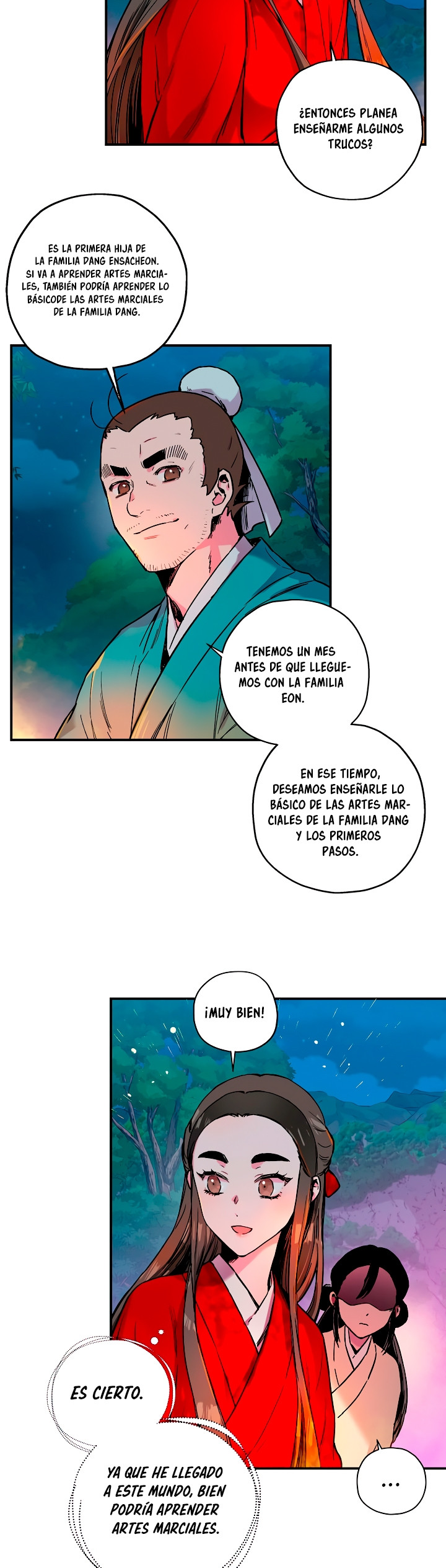 ¡Soy la villana de artes marciales más fuerte! Capítulo 5 - Página 28 en español