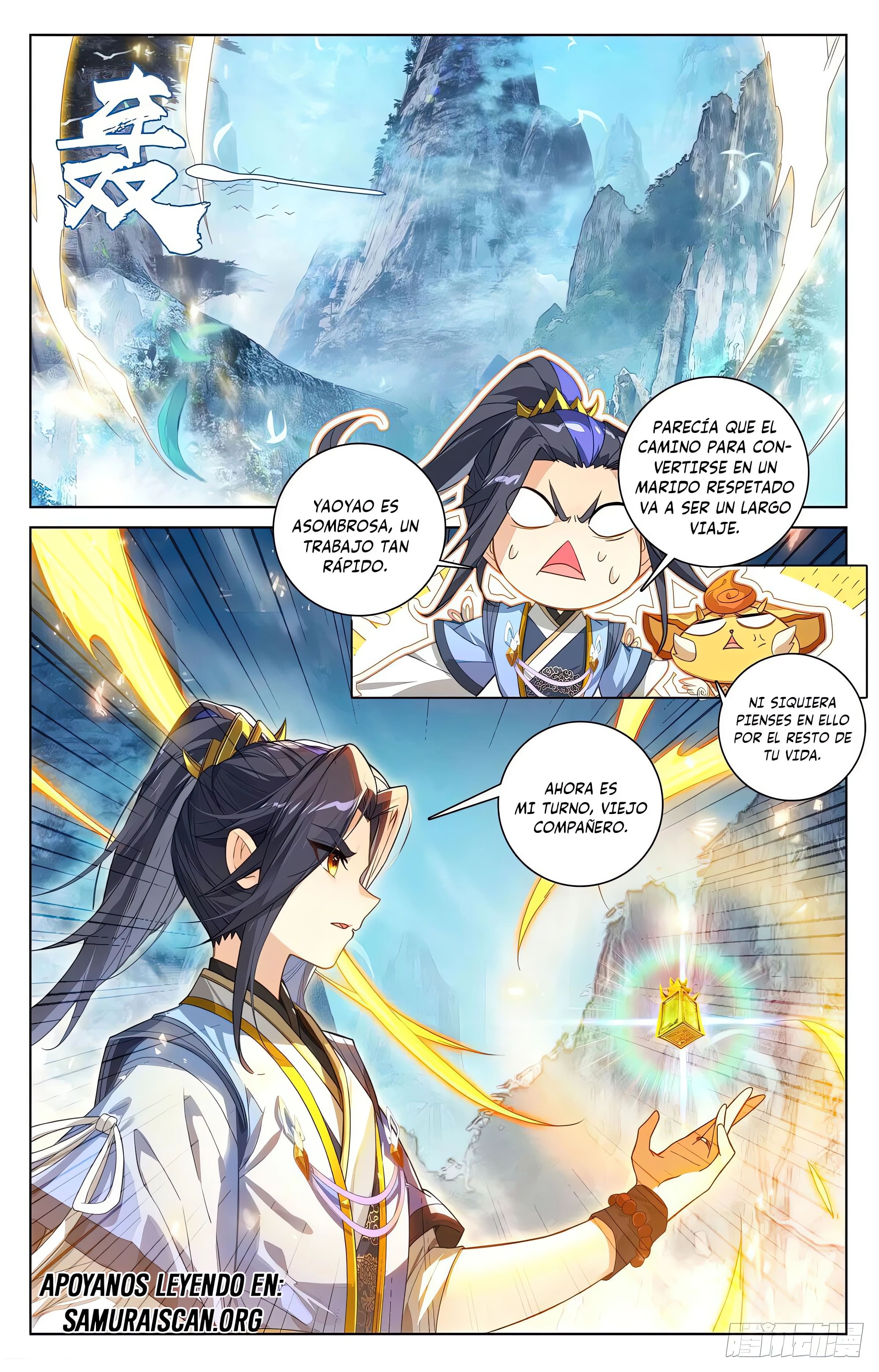 Yuan Zun Capítulo 1221 - Página 5 en español