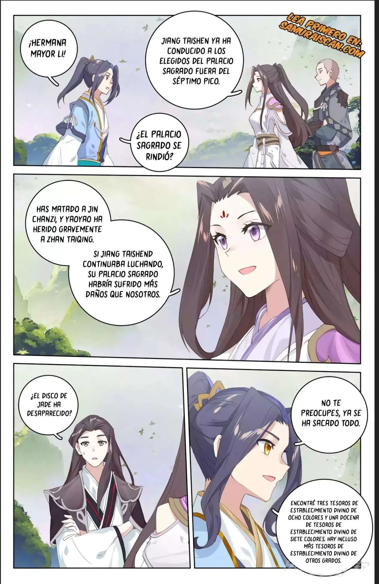 Yuan Zun Capítulo 587 - Página 6 en español