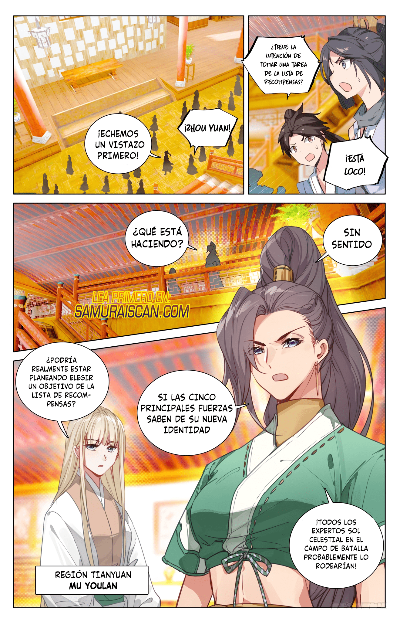 Yuan Zun Capítulo 913 - Página 8 en español