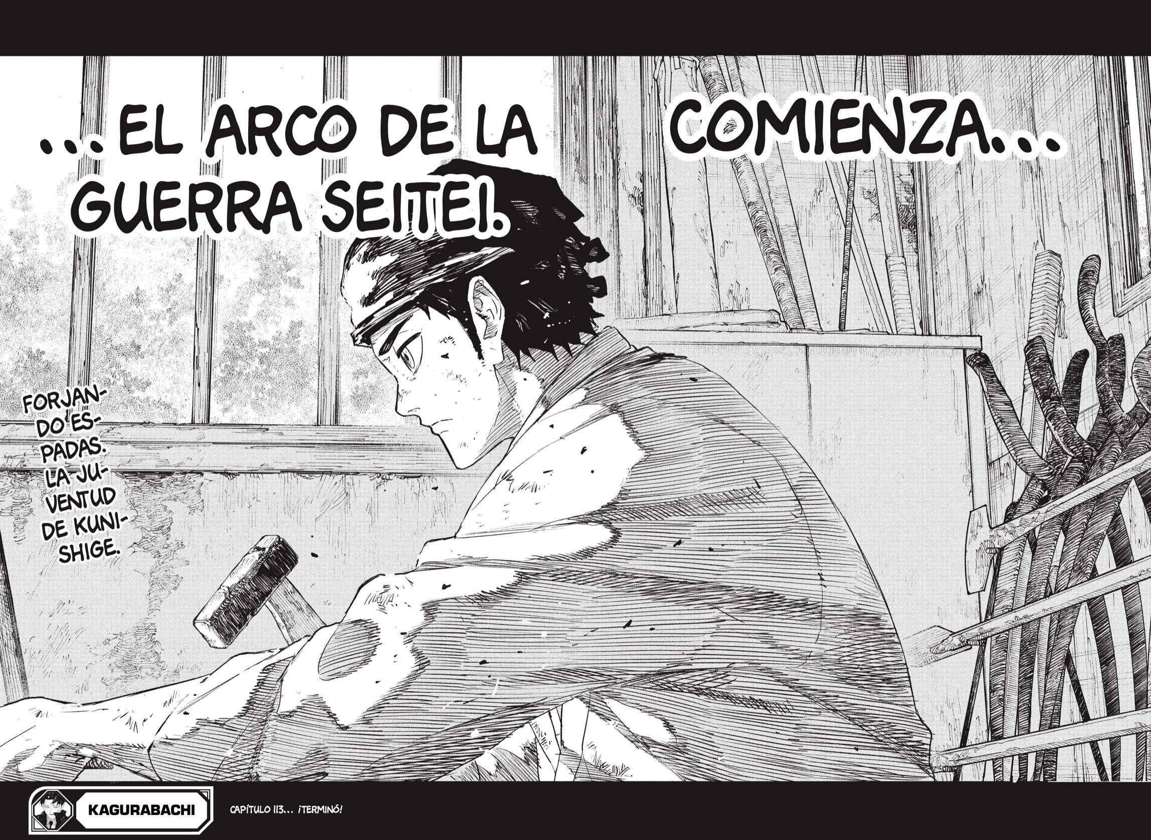 Kagurabachi Capítulo 113 - Página 17 en español