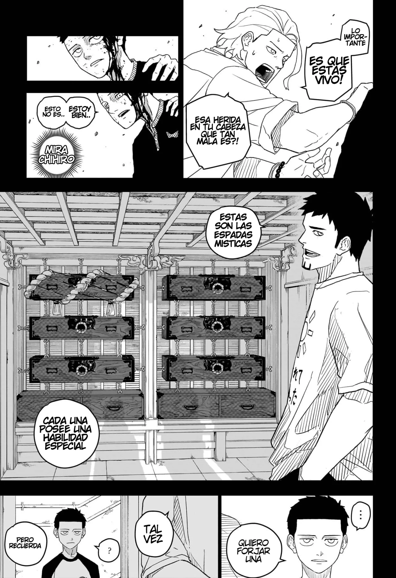Kagurabachi Capítulo 2 - Página 18 en español