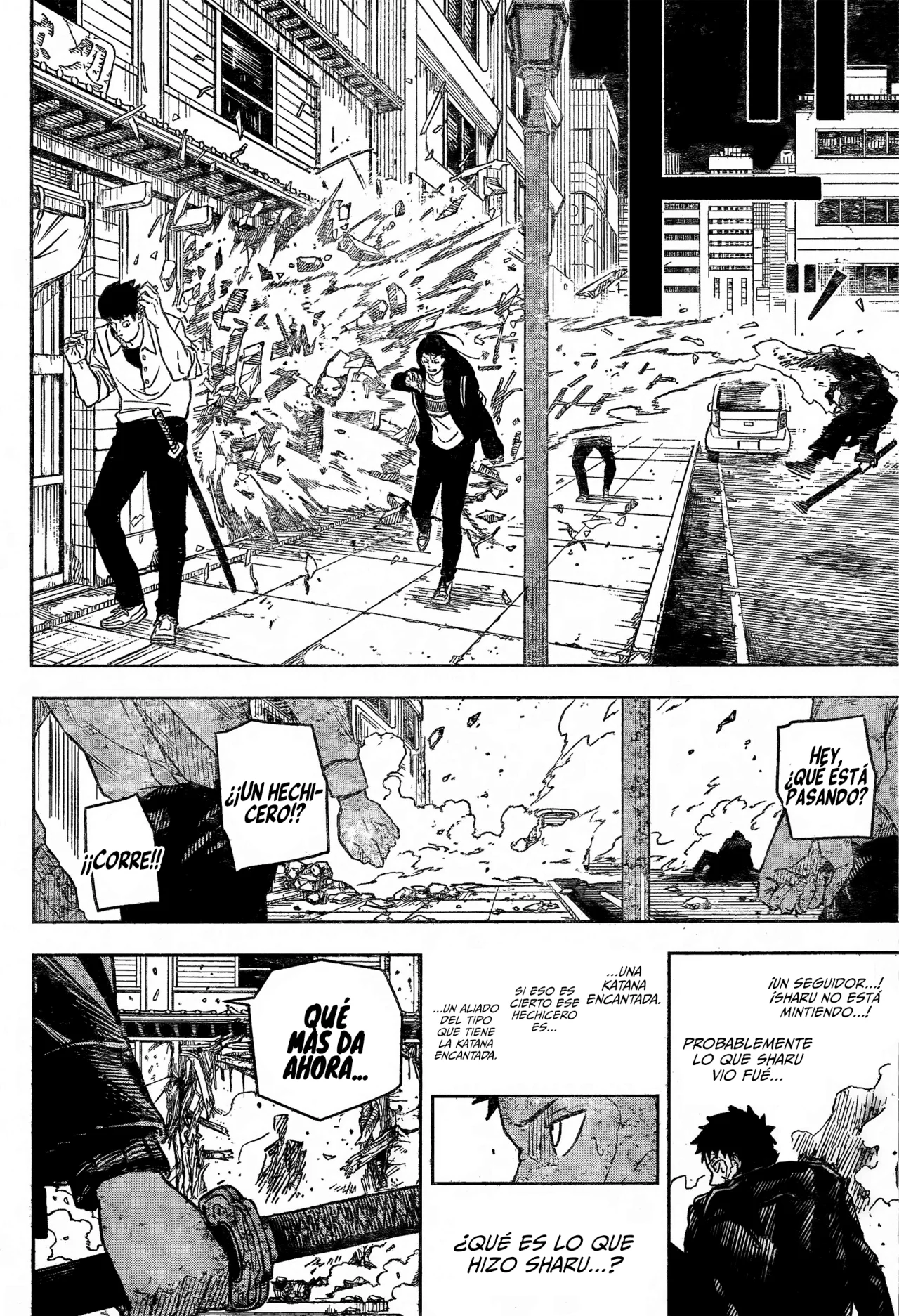 Kagurabachi Capítulo 3 - Página 23 en español