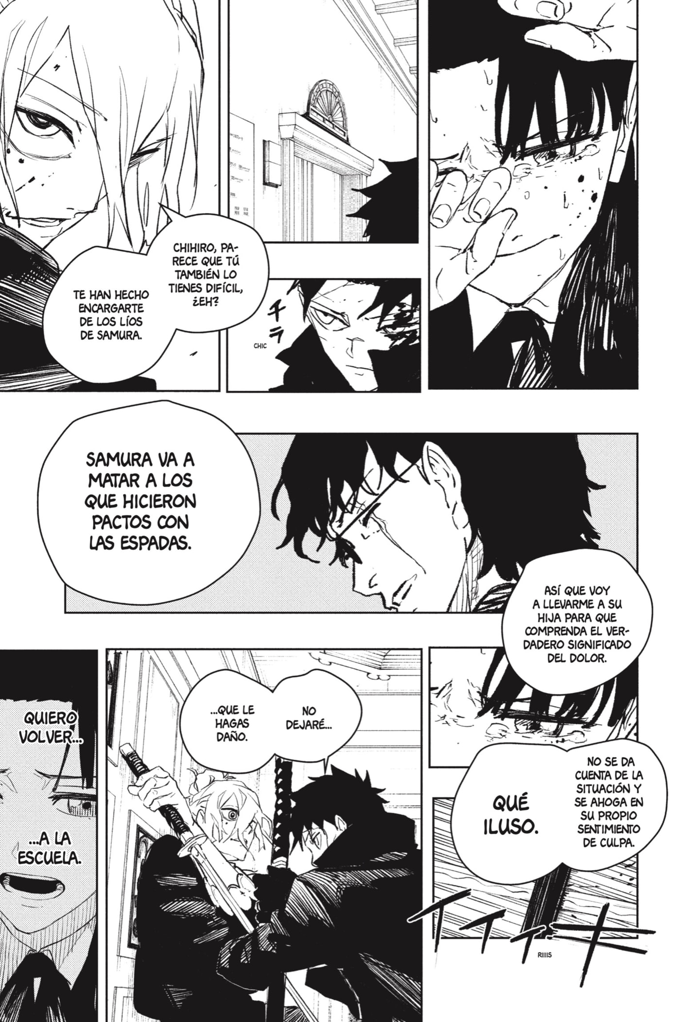 Kagurabachi Capítulo 68 - Página 3 en español