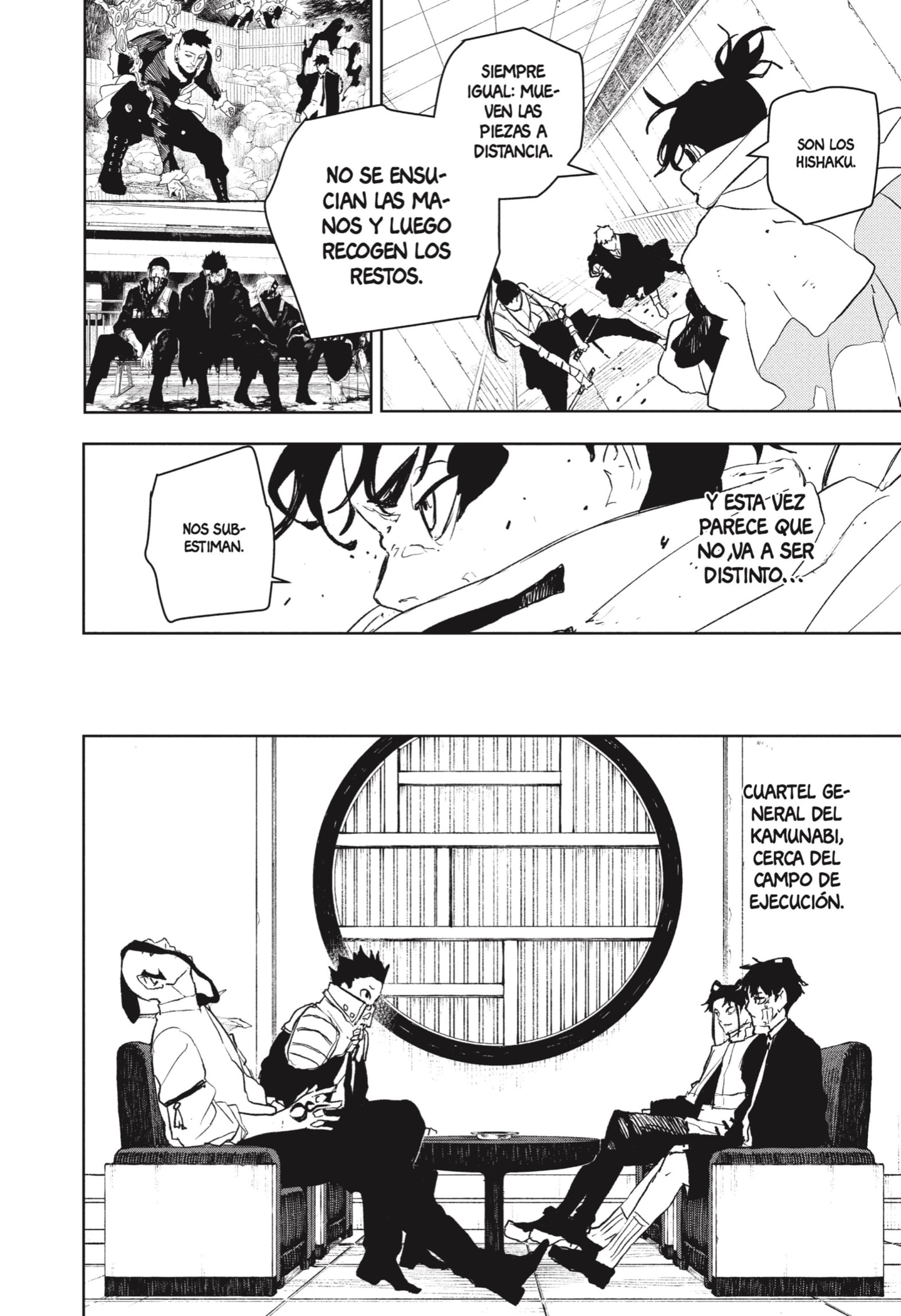 Kagurabachi Capítulo 87 - Página 4 en español