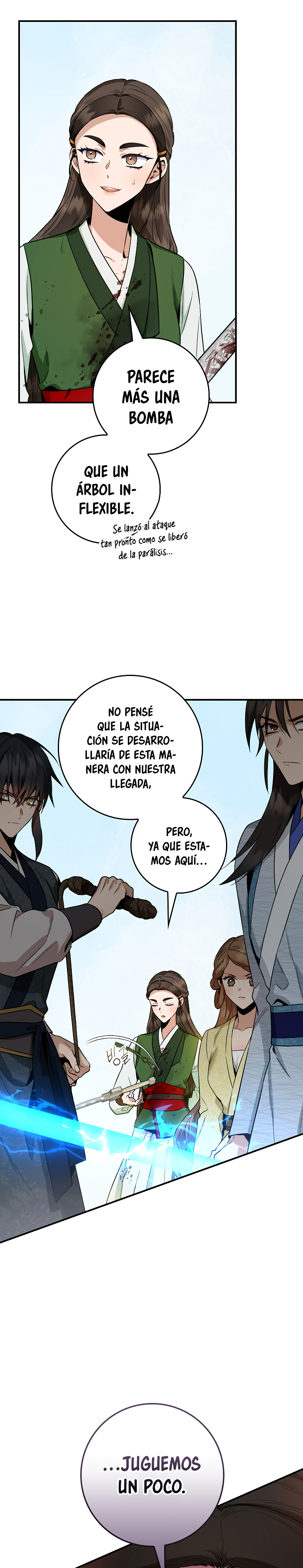 ¡Soy una villana de artes marciales pero soy la más fuerte! Capítulo 104 - Página 18 en español