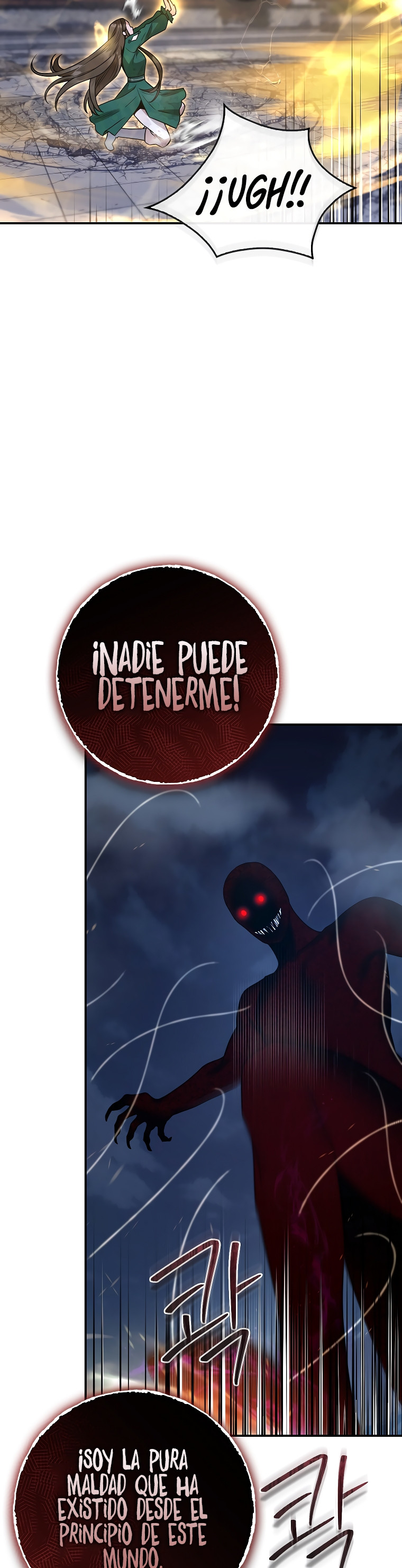 ¡Soy una villana de artes marciales pero soy la más fuerte! Capítulo 129 - Página 22 en español