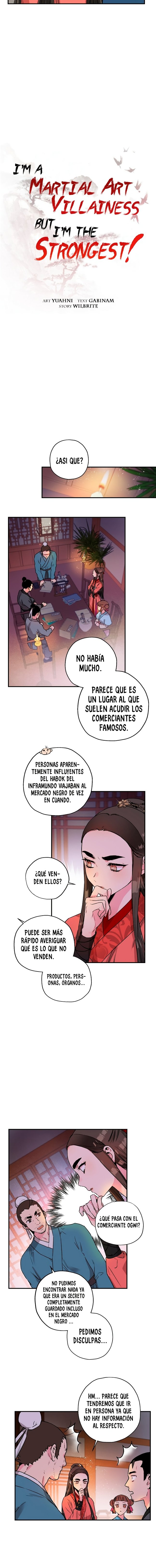 ¡Soy una villana de artes marciales pero soy la más fuerte! Capítulo 16 - Página 6 en español