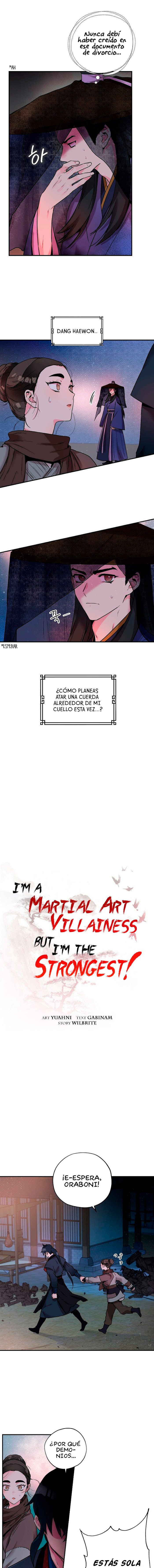 ¡Soy una villana de artes marciales pero soy la más fuerte! Capítulo 21 - Página 9 en español