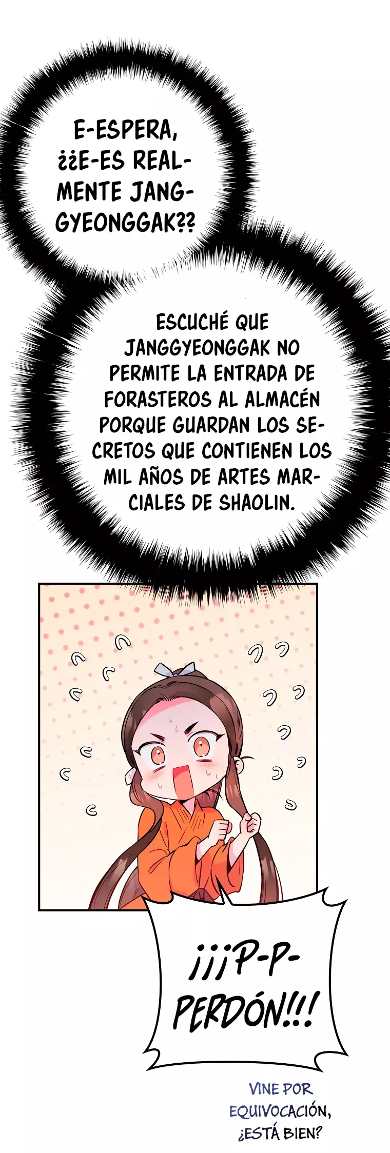 ¡Soy una villana de artes marciales pero soy la más fuerte! Capítulo 85 - Página 38 en español