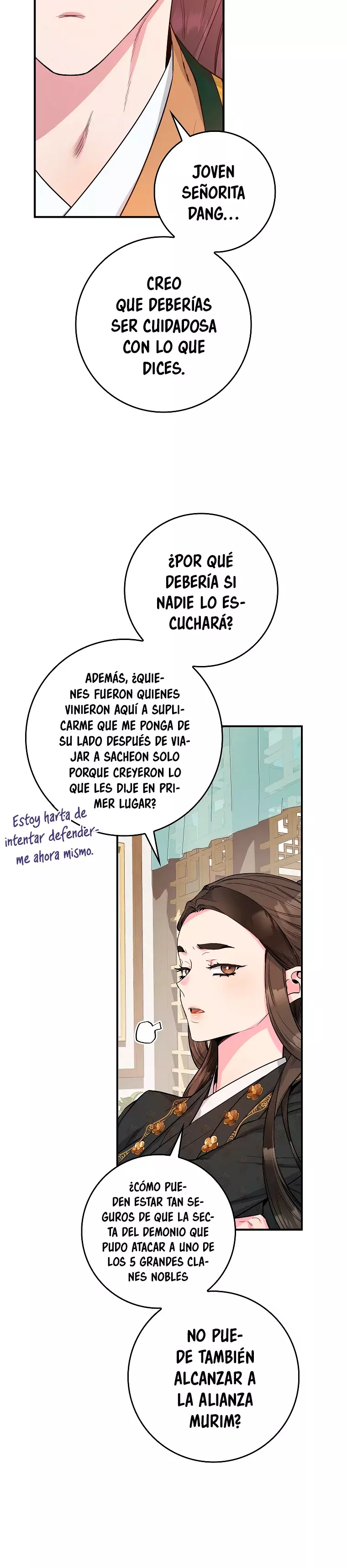 ¡Soy una villana de artes marciales pero soy la más fuerte! Capítulo 88 - Página 30 en español