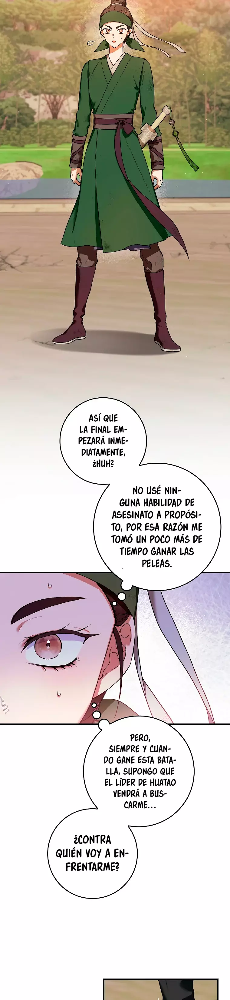 ¡Soy una villana de artes marciales pero soy la más fuerte! Capítulo 95 - Página 26 en español