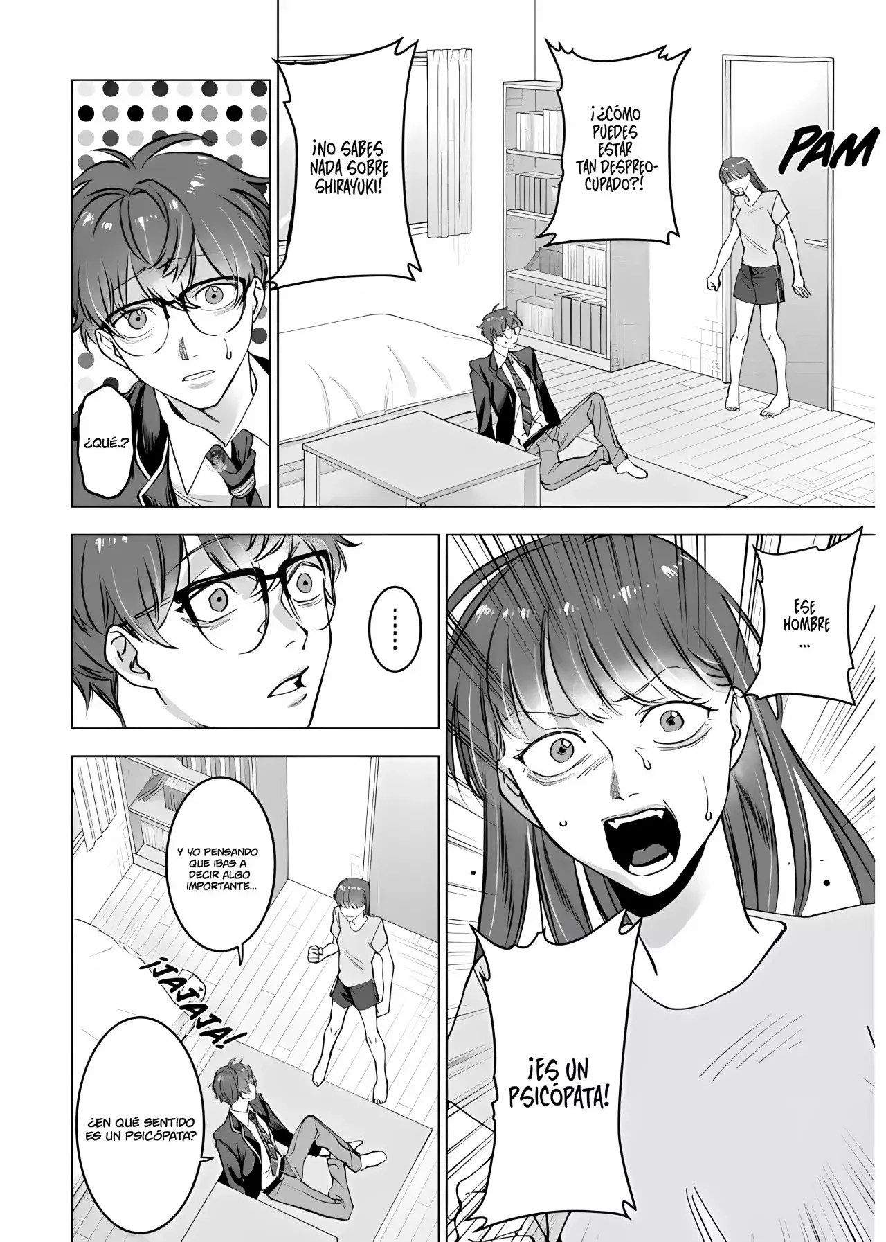 El psicópata enamorado Shirayuki Capítulo 12 - Página 4 en español