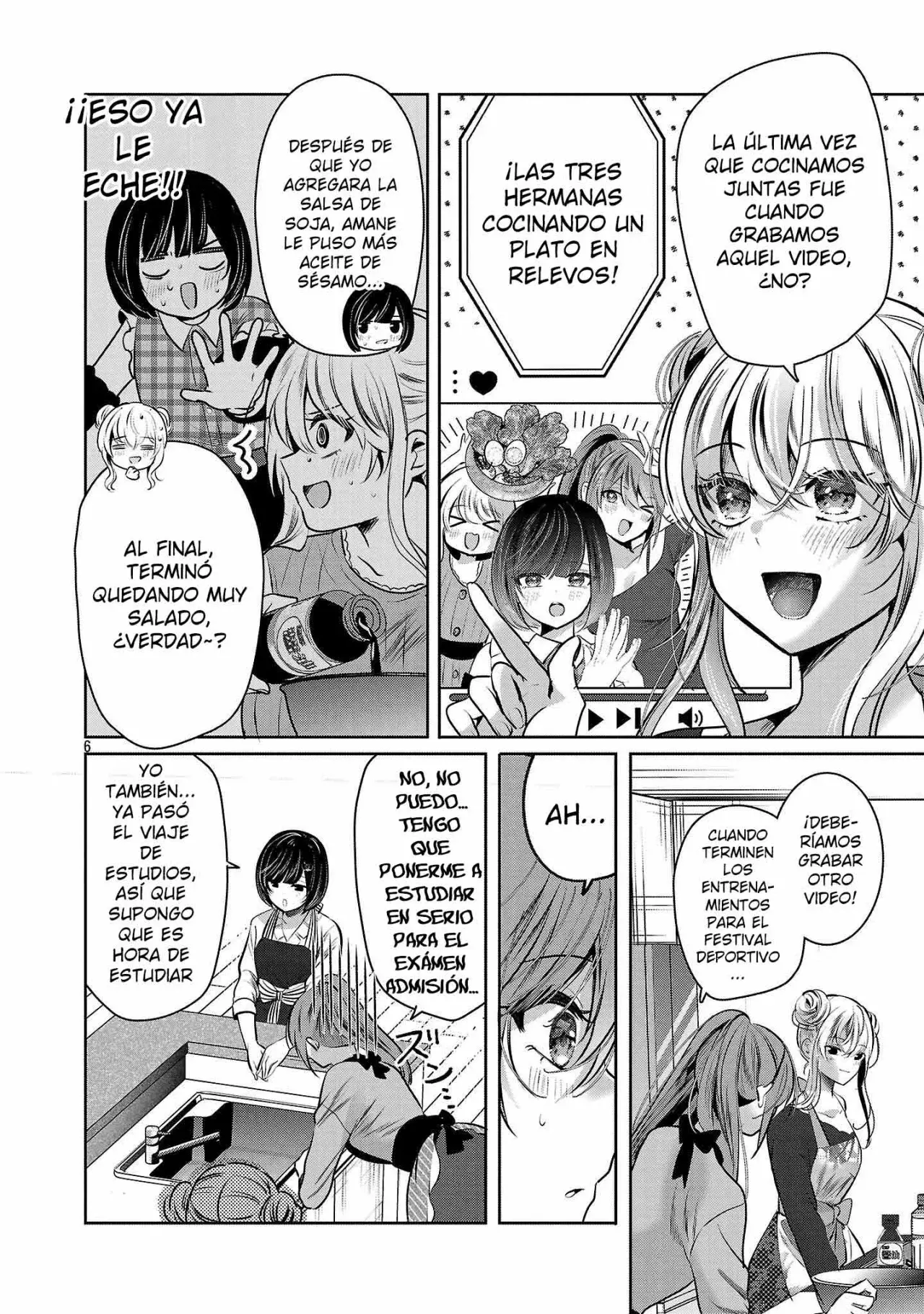 Las tres hermanas enamoradas de ti Capítulo 36 - Página 8 en español