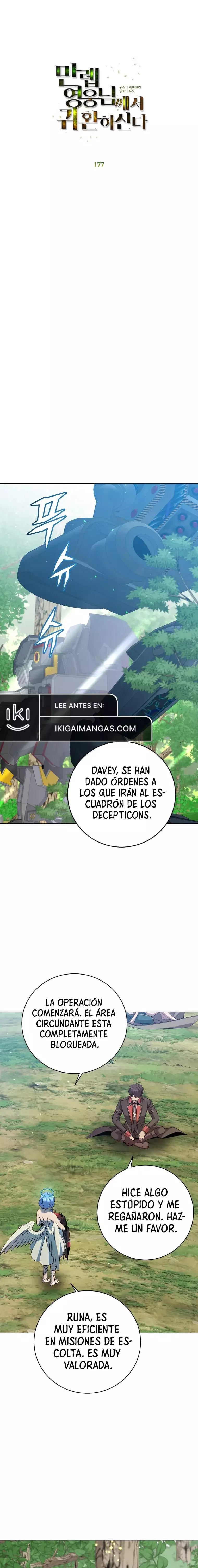 ¡El Héroe De Nivel Máximo Ha Regresado! Capítulo 177 - Página 10 en español
