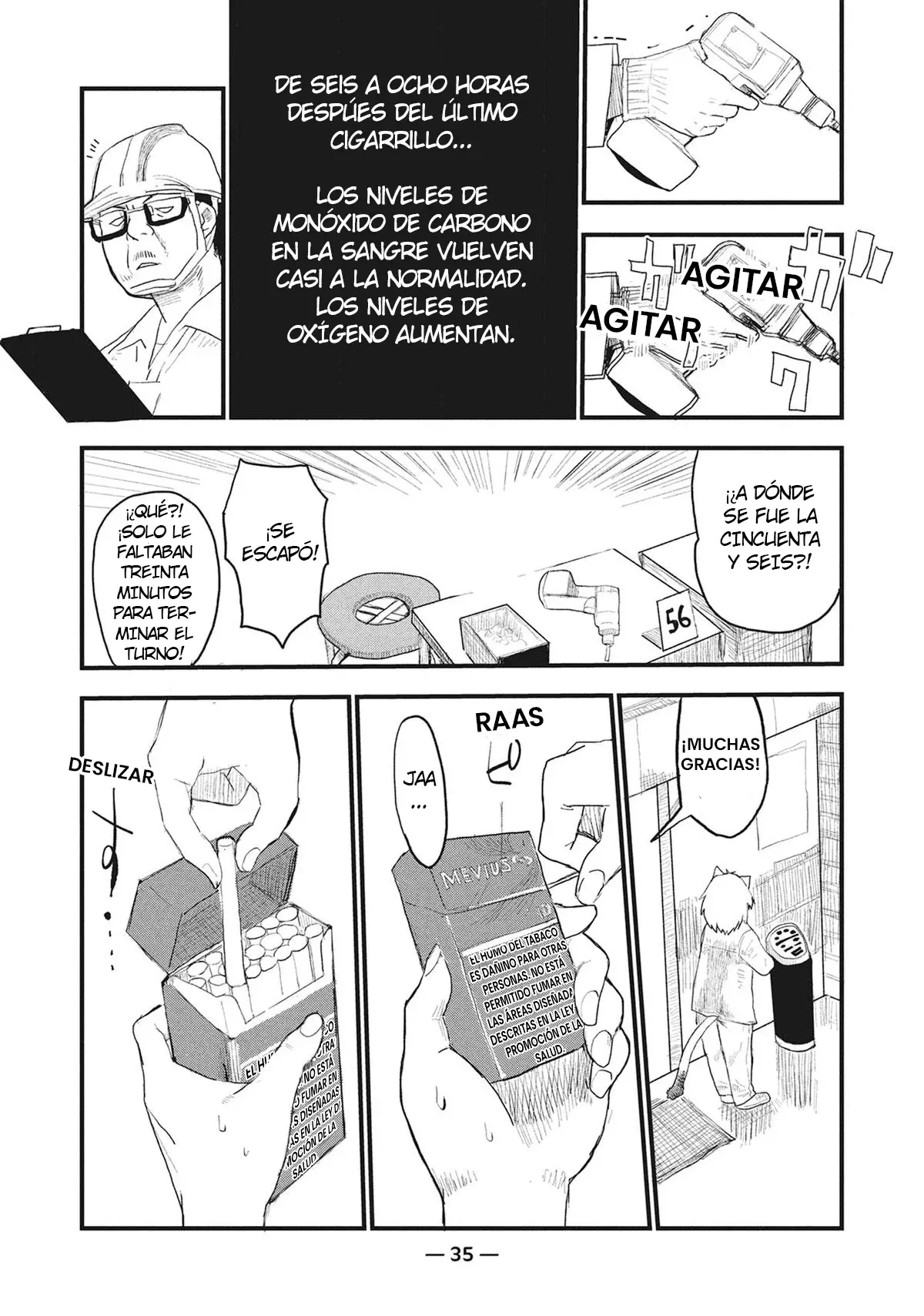 NICOTINEKO Capítulo 3 - Página 5 en español