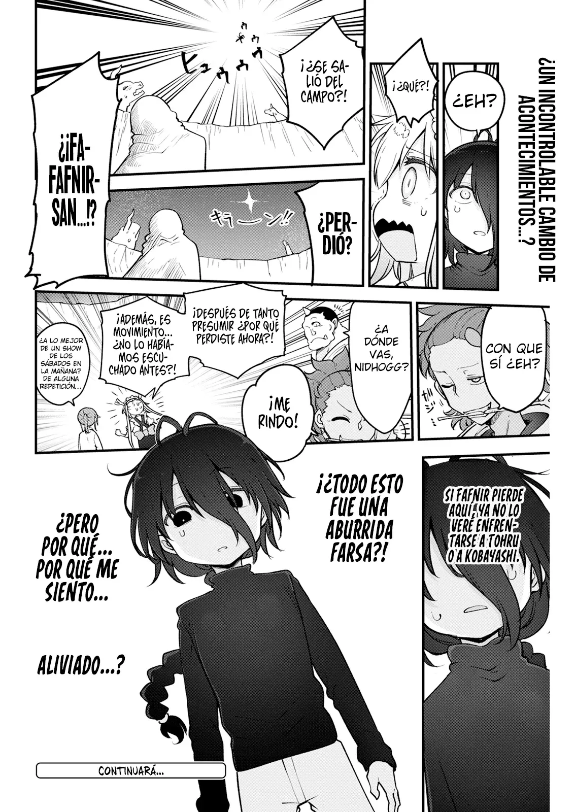 Kobayashi-san Chi no Maid Dragon Capítulo 146 - Página 15 en español