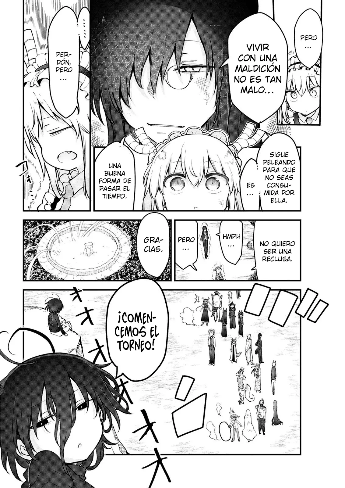Kobayashi-san Chi no Maid Dragon Capítulo 146 - Página 3 en español