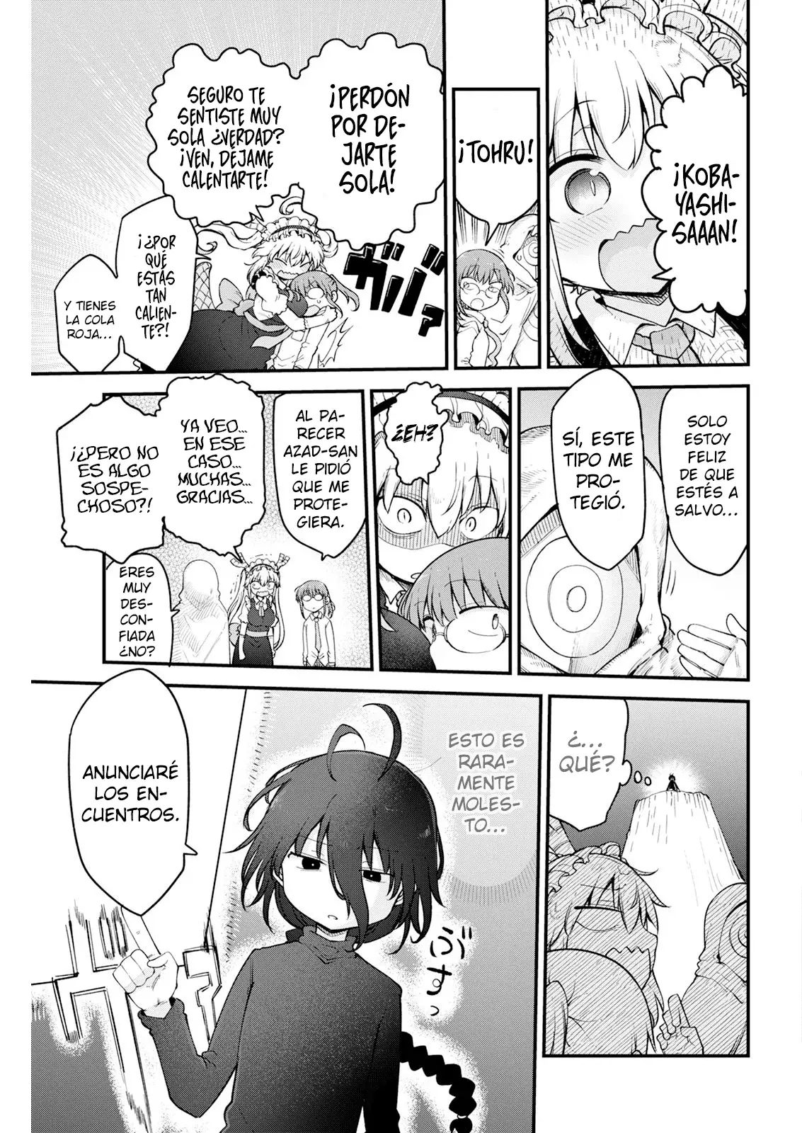 Kobayashi-san Chi no Maid Dragon Capítulo 146 - Página 4 en español