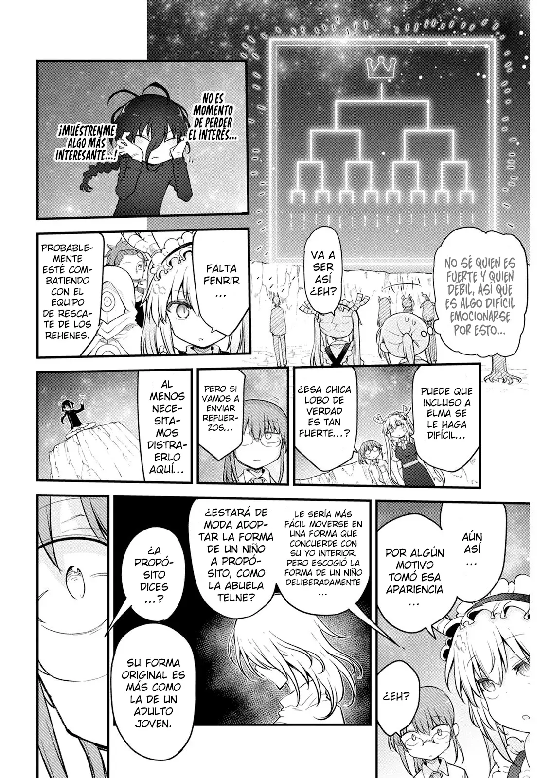 Kobayashi-san Chi no Maid Dragon Capítulo 146 - Página 5 en español