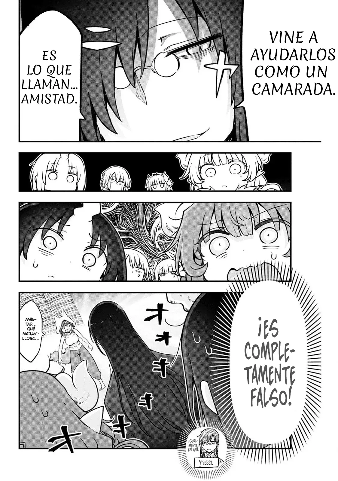 Kobayashi-san Chi no Maid Dragon Capítulo 147 - Página 6 en español