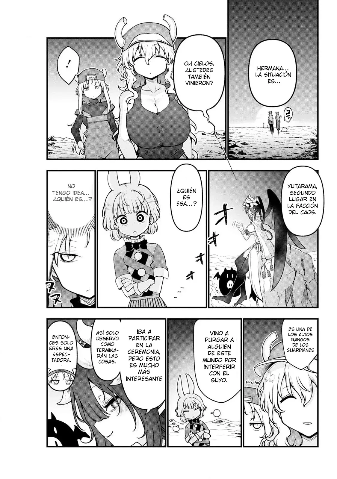 Kobayashi-san Chi no Maid Dragon Capítulo 147 - Página 7 en español