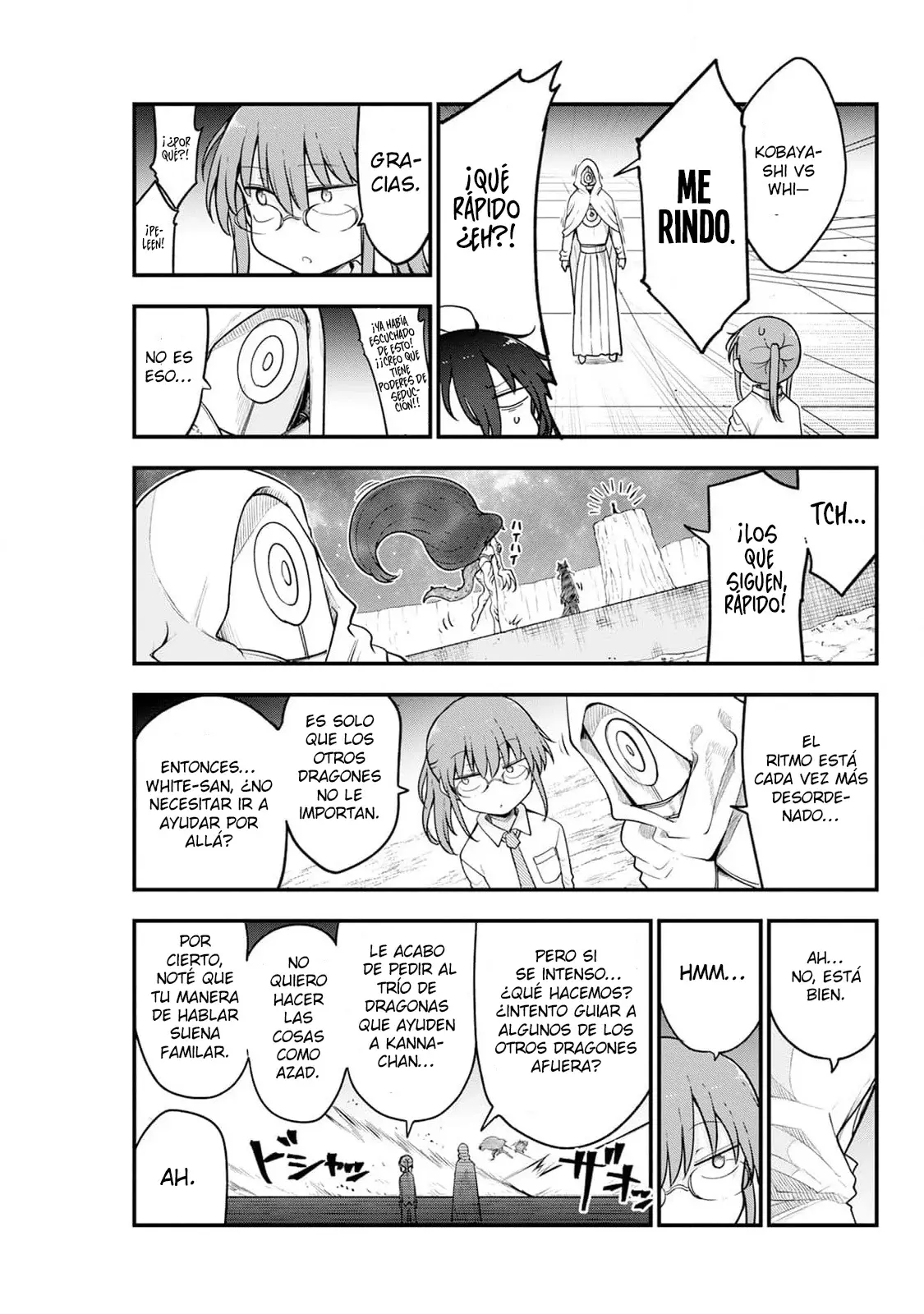 Kobayashi-san Chi no Maid Dragon Capítulo 147 - Página 9 en español
